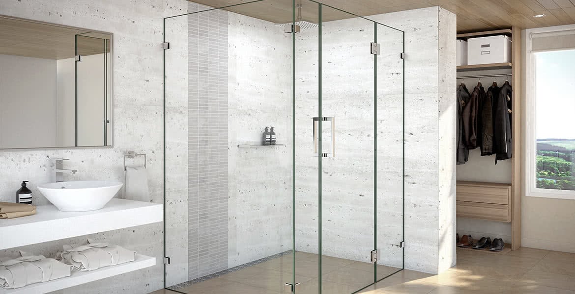 Shower screens and shower booths Perth